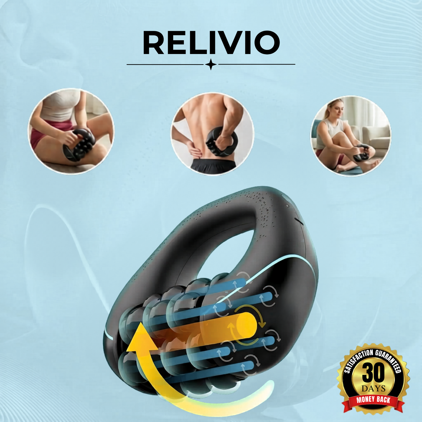 Relivio - Deep Muscle Recovery Massager