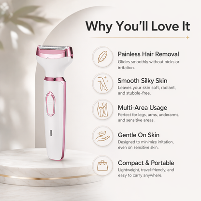 SilkShave - Women’s Electric Shaver