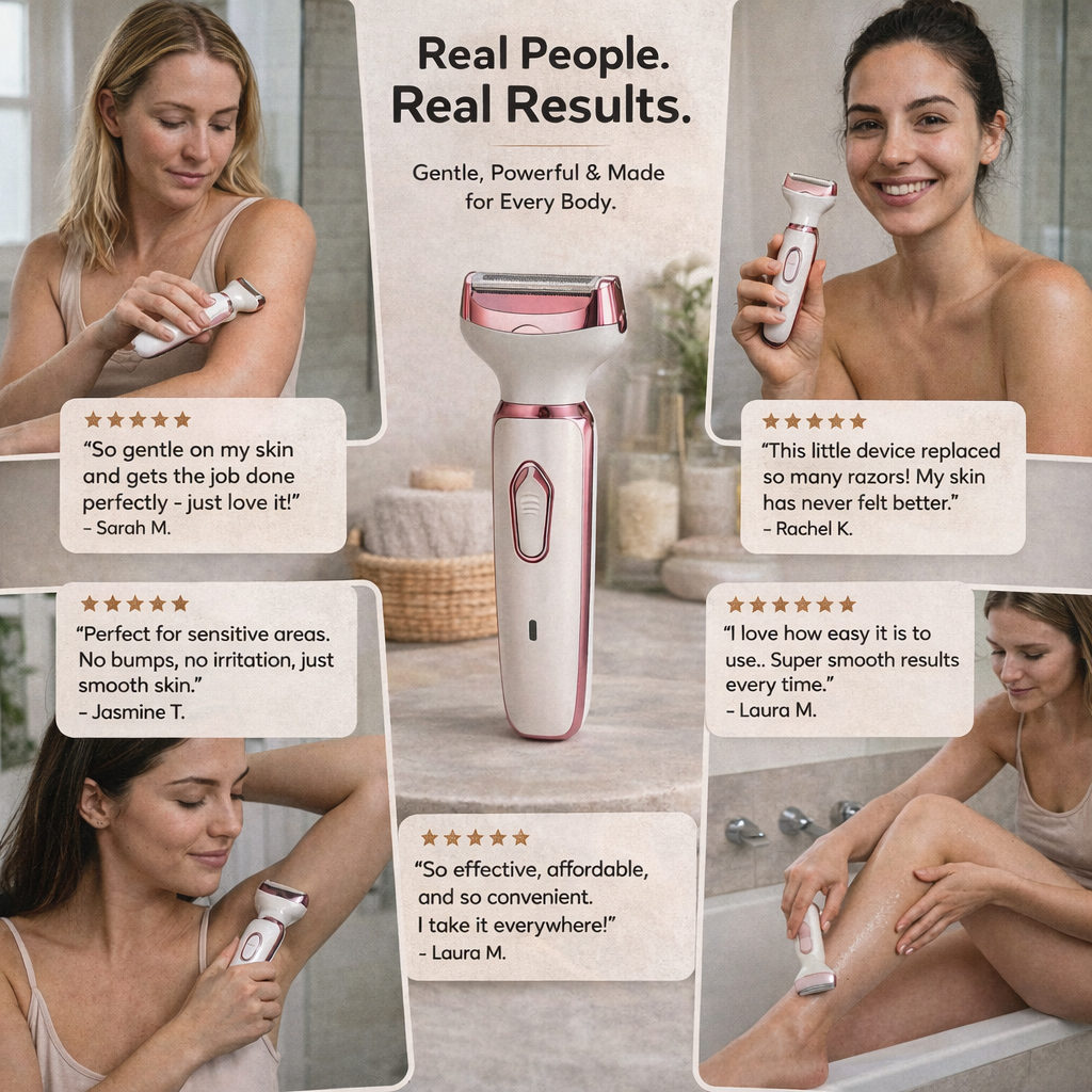 SilkShave - Women’s Electric Shaver